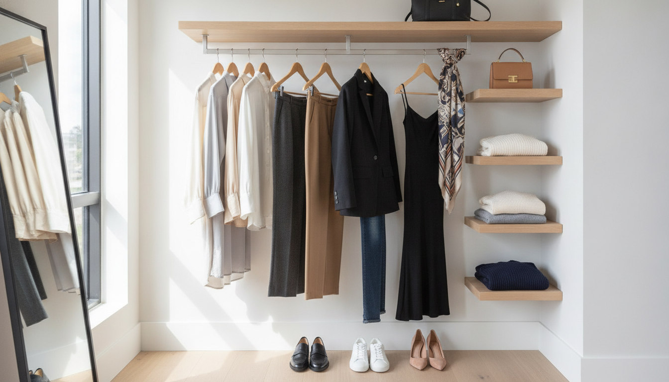 découvrez comment créer une capsule wardrobe efficace avec 20 pièces essentielles pour un style polyvalent, pratique et tendance au quotidien.