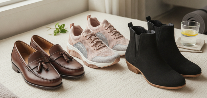 découvrez notre sélection de chaussures confortables et élégantes, parfaites pour allier style et bien-être au quotidien.