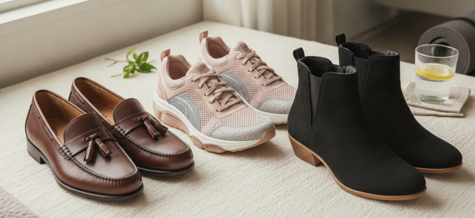 découvrez notre sélection de chaussures confortables et élégantes, parfaites pour allier style et bien-être au quotidien.
