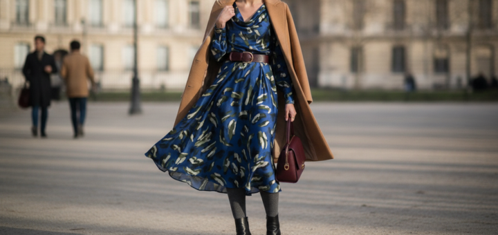 découvrez comment associer collants, bottes et robes pour réussir vos tenues de mi-saison avec style et confort.