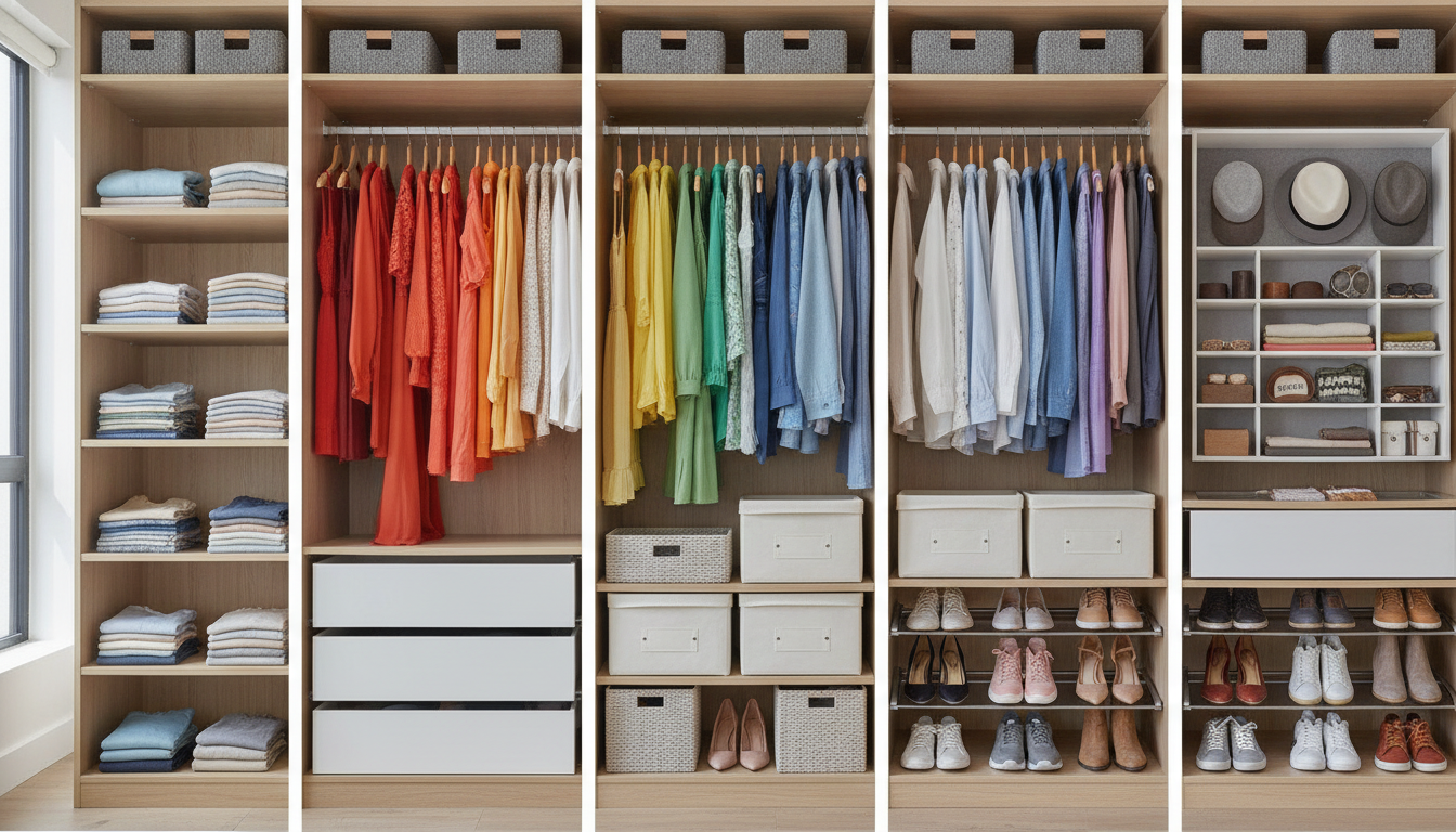 découvrez comment organiser votre dressing en 5 étapes simples et efficaces pour gagner de l'espace et faciliter le choix de vos tenues au quotidien.
