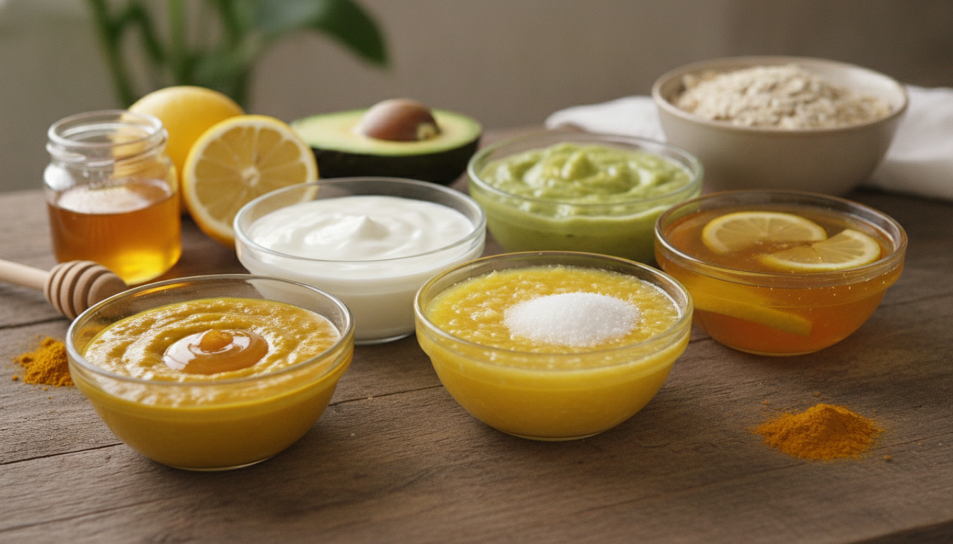 découvrez 5 recettes simples de masques visage maison utilisant des ingrédients naturels que vous avez déjà dans votre placard pour une peau éclatante et saine.
