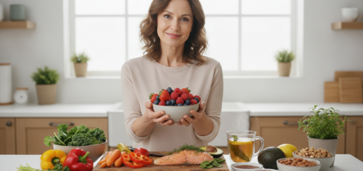 découvrez quels aliments favorisent le bien-être pendant la ménopause et comment une nutrition adaptée peut soulager les symptômes.
