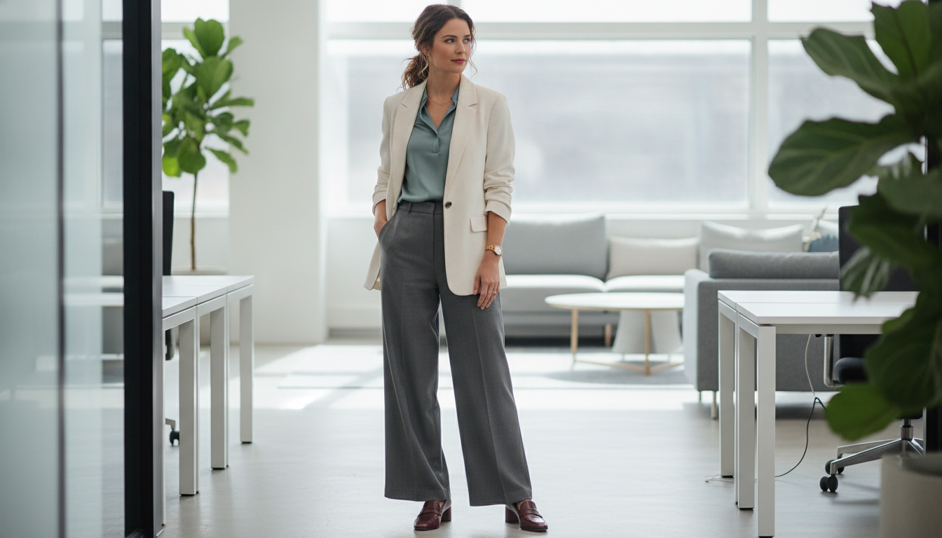 découvrez des idées modernes de tenues de bureau pour femmes alliant style contemporain et confort optimal, parfaites pour une journée de travail réussie.